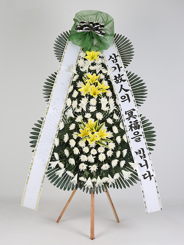 근조 3단 대형 화환