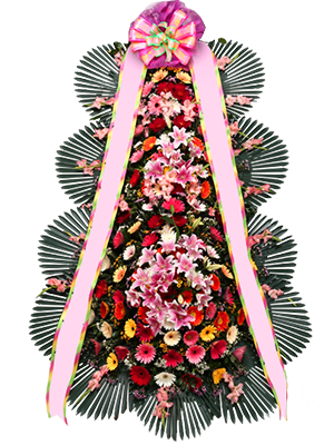 3단축하화환_최고급형