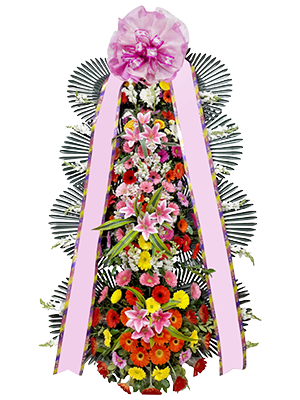 4단축하화환_고급형